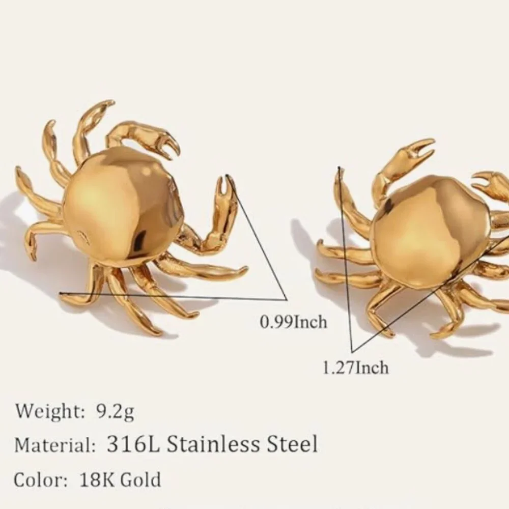 Anthropologie adorable crab
